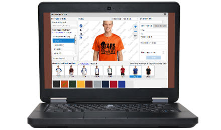 Easy View t-shirt preview mockup