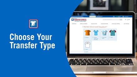 how to choose your heat applied transfer type