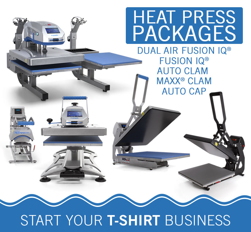 Stahls' Basic Combo Package, Heat Presses