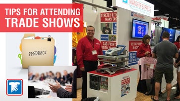 tips for attending a tradeshow