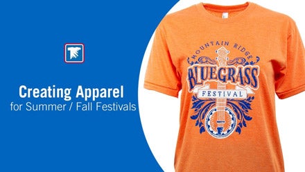 creating custom apparel for festivals