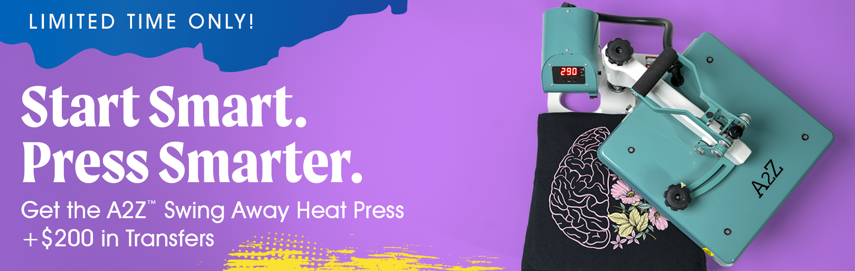 A2Z heat press special