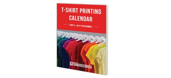 T-Shirt Printing Calendar - Part 2