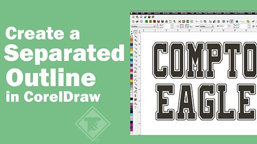 create a separated outline