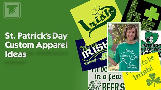 St. Patrick's Day custom apparel ideas
