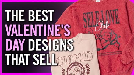 Valentine's Day Apparel Designs that Sell