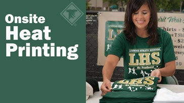 onsite heat printing