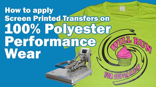 How to Apply Elasti Prints Transfers to Performance Wear | Videos ...