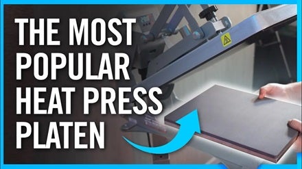 the most popular heat press platen
