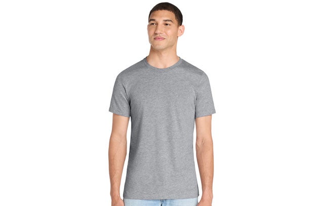 BELLA+CANVAS® Unisex Heather CVC Short Sleeve Tee. BC3001CVC