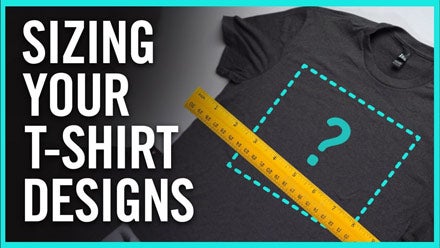 How To Size Your T-Shirt Designs and Place Graphics | Videos | Transfer ...