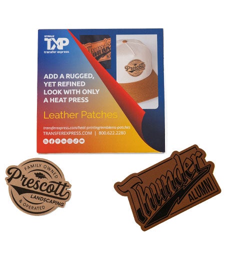 leather patch sample pack