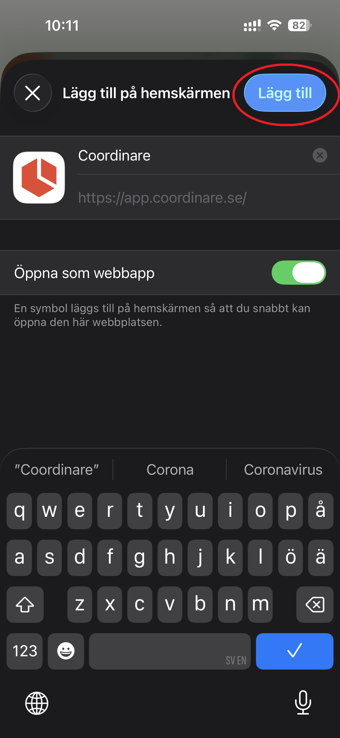 Därefter dyker Namnet 