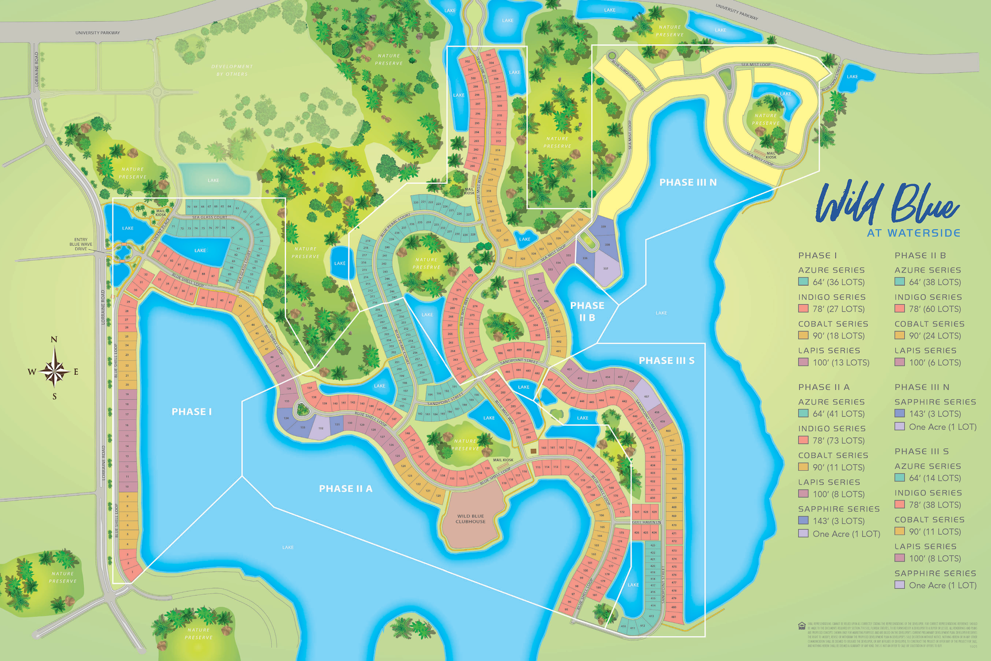 Site Plan — Wild Blue at Waterside | STOCK Development