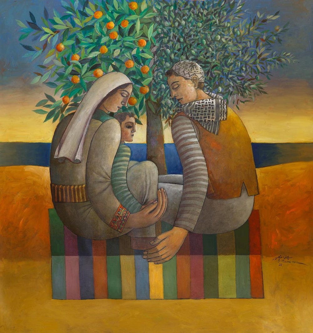 Palestinian Values A Lesson on the Powerful Symbolism Found in Palestinian Art | Savoir Flair