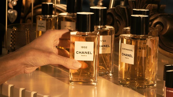 A new box set of 'Les Exclusifs de Chanel' fragrances