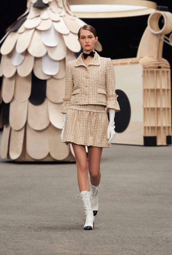 Chanel Puts Its Exemplary Craftsmanship on Parade for Spring 2023