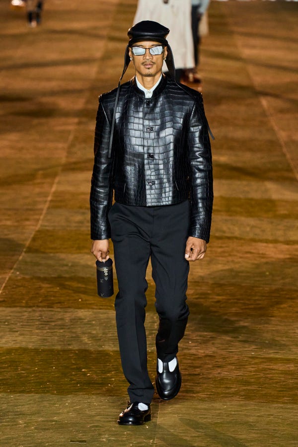 Jay Z LV Leather Jacket  Jay Z Louis Vuitton Jacket