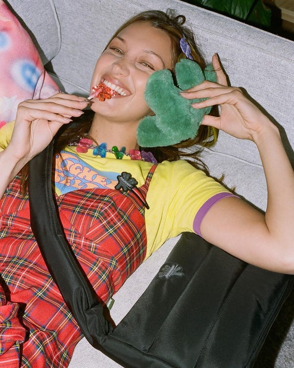 Inside Bella Hadid's Growing Collection Of Louis Vuitton Bags
