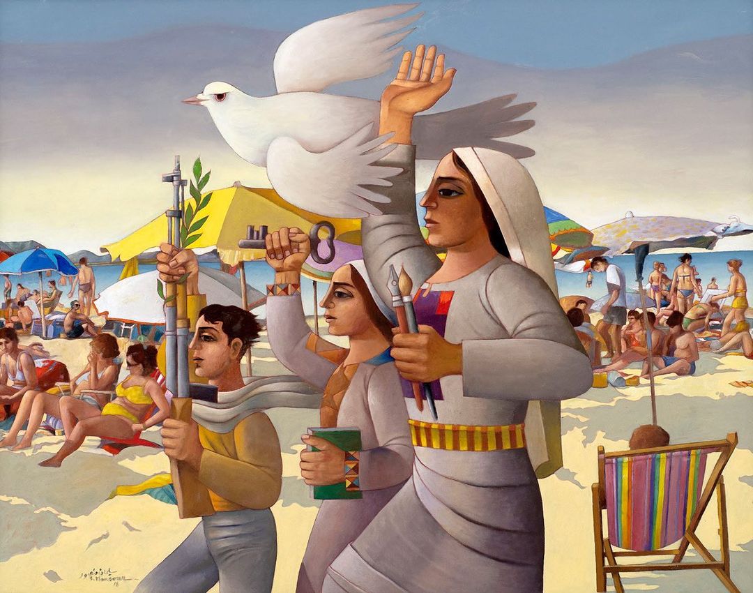 A Lesson on the Powerful Symbolism Found in Palestinian Art | Savoir Flair