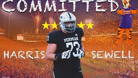 Clemson Gains Commitment from Top-Rated Texas OL Harris Sewell