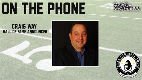 Hall of Fame Announcer Craig Way Reacts to UIL's Decision to adjust Texas high school football schedule