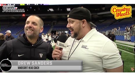 Stepp Interview presented by Country Meats: Vandegrift Head Coach Drew Sanders