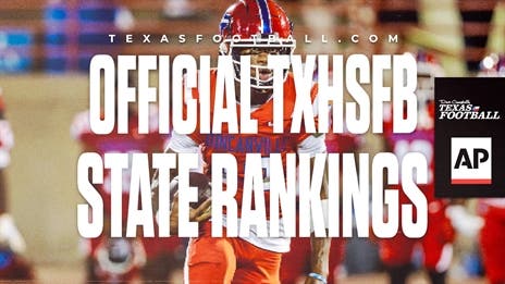 Official TXHSFB AP Final Rankings powered by DCTF