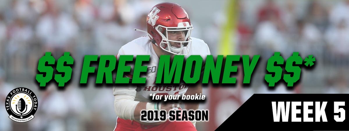 Tepper's college football picks against the spread for Week 5