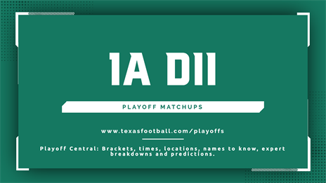Texas High School Football Playoff Matchups: 1A Division II