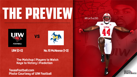 UIW (0-0) at No. 19 McNeese (1-0): The Matchup, Players to Watch, Keys to Victory, Prediction