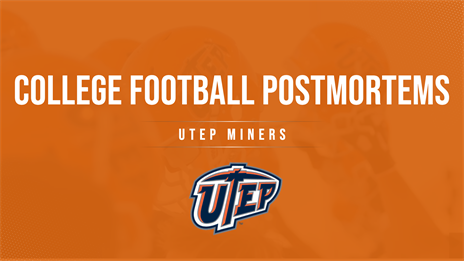 2020 College Football Postmortems: UTEP Miners