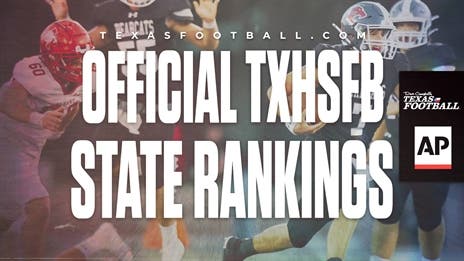 Official TXHSFB AP Week 6 Rankings powered by DCTF