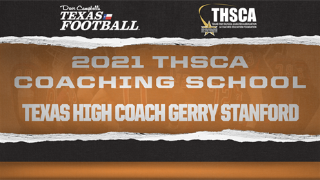 THSCA Coaching School Interview: Texas High head coach Gerry Stanford