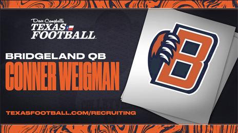 TexasFootball.com Interview: Bridgeland QB Conner Weigman