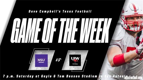 DCTF Small College Game of the Week: Northwestern State (0-5) at No. 14 Incarnate Word (3-1)