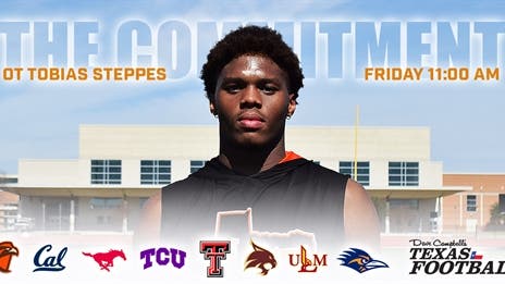 Decision Primer: OT Tobias Steppes Set to Commit on Texas Football Today