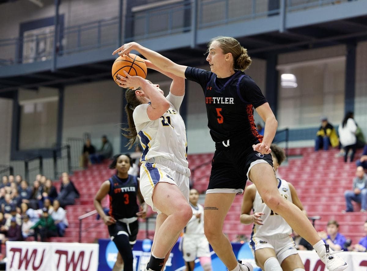 TWU, UT Tyler advance on opening day of NCAA DII women's South Central Regional