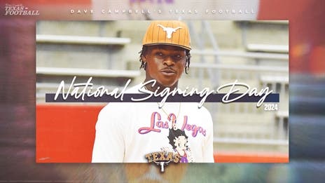 Early Signing Period Central: Texas Longhorns Class of 2024