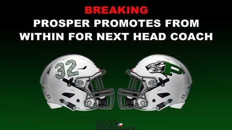 Prosper promotes from within for next head coach