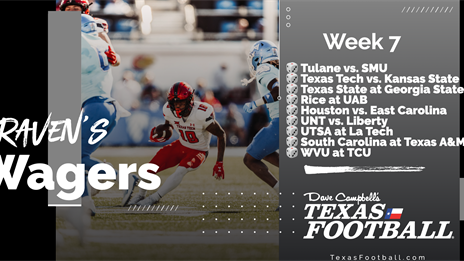 Gambling lines, viewing options, and potential wagers: Gamecocks at Aggies, WVU at TCU and more!