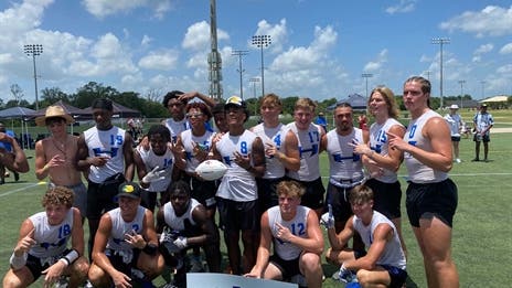 FULL HIGHLIGHTS: 2021 7-on-7 Division I State Championship- Hebron vs Lake Travis