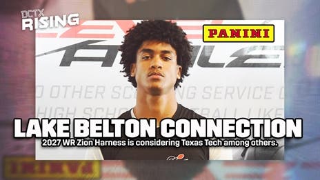 WR Zion Harness: Can Texas Tech STRIKE Again at Lake Belton?