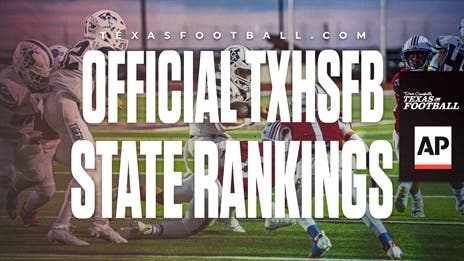 Official TXHSFB AP Week 9 Rankings powered by DCTF