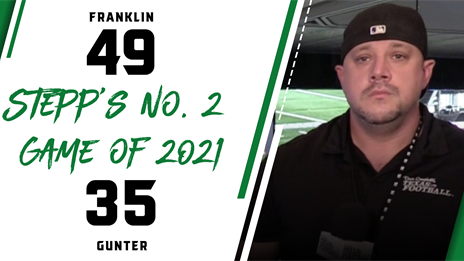 Stepp's Top 10 Games of 2021: No. 2 - Franklin vs. Gunter