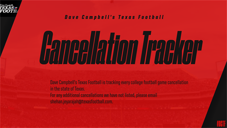 2021 Small College Schedule Tracker