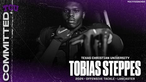 Tobias Steppes Commits to TCU LIVE in DCTF Studios