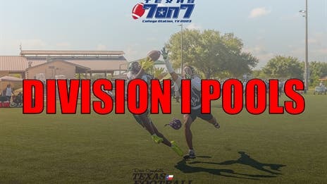 7-on-7: DIVISION I CHAMPIONSHIP & CONSOLATION BRACKETS