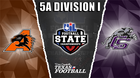 5A Division I UIL Football State Championship Preview: Aledo (13-2) vs. College Station (13-2)