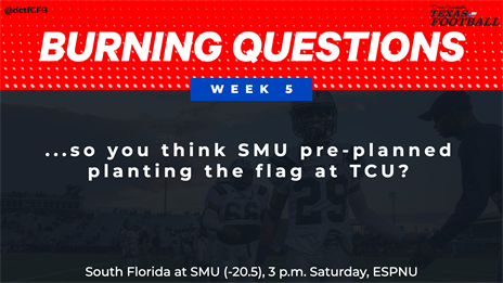 College Football Burning Questions: Week 5